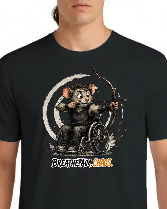 Archery Athlete Motivation Tee — view 2