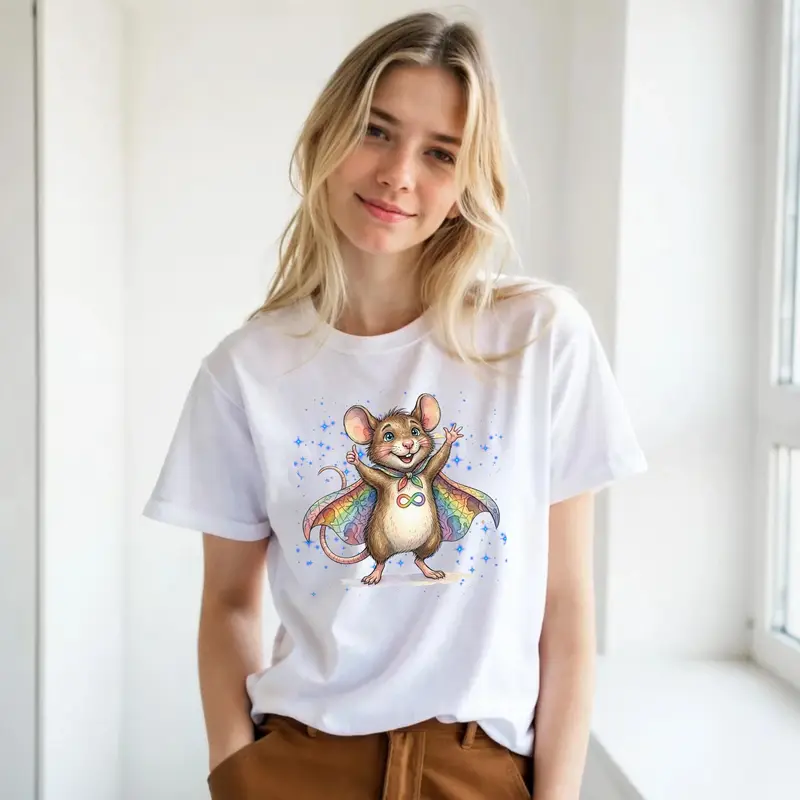 Autism Acceptance Superhero Tee — view 3