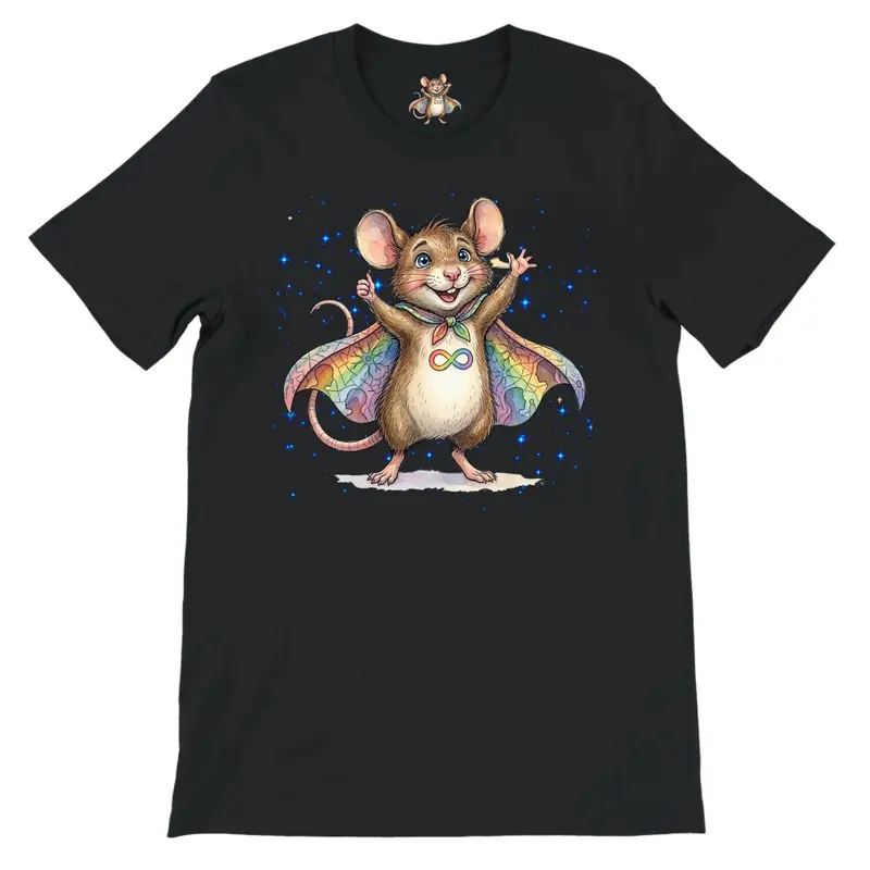 Autism Acceptance Superhero Tee — view 4