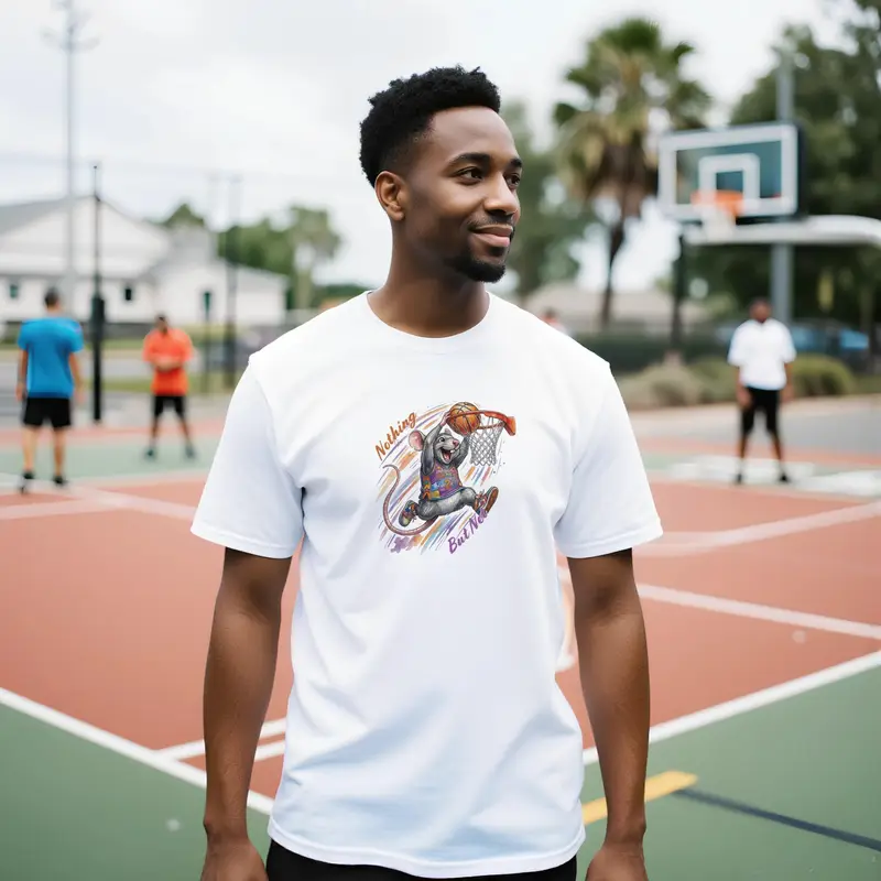 Autism Awareness Basketball Shirt — view 5