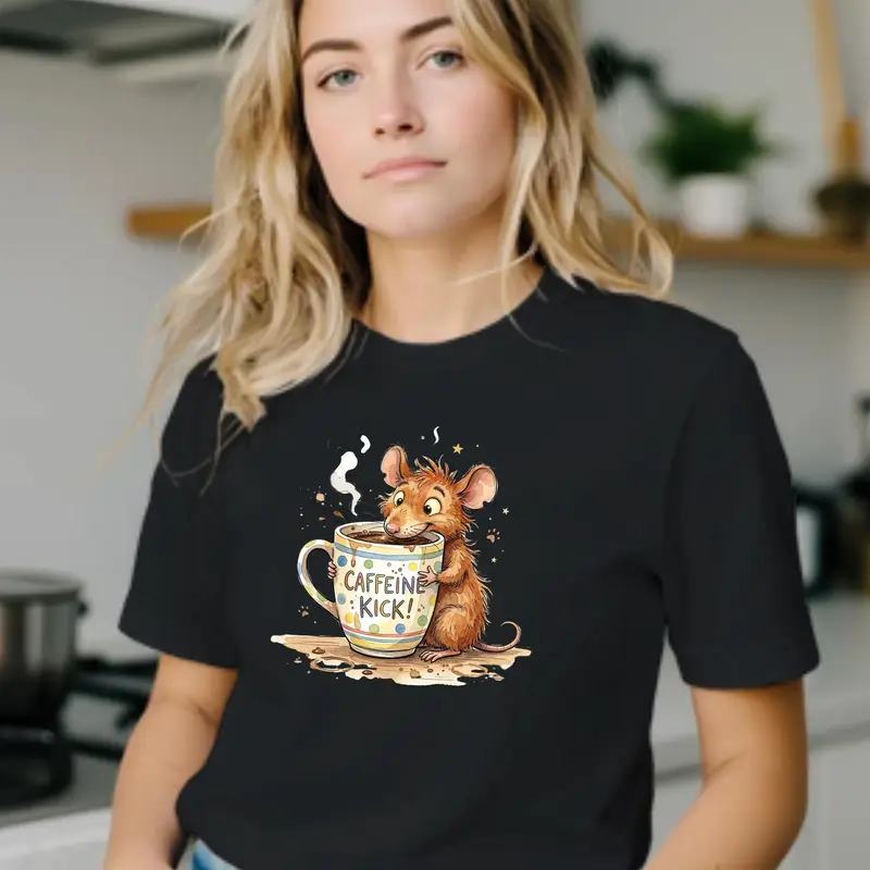 Caffeine Kick Mouse Shirt ā view 6