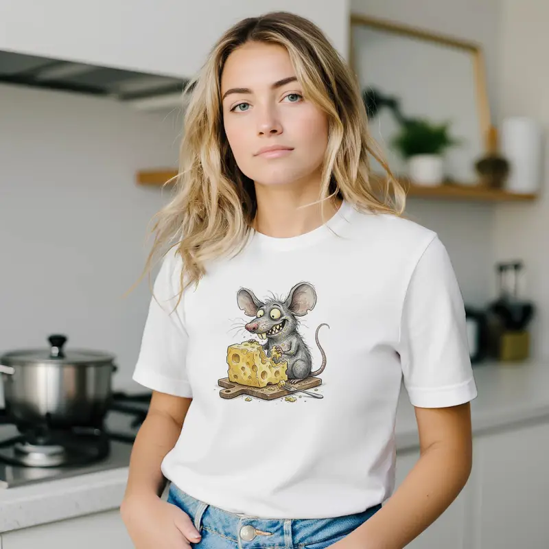 Chaotic Snack Rat Shirt — view 7