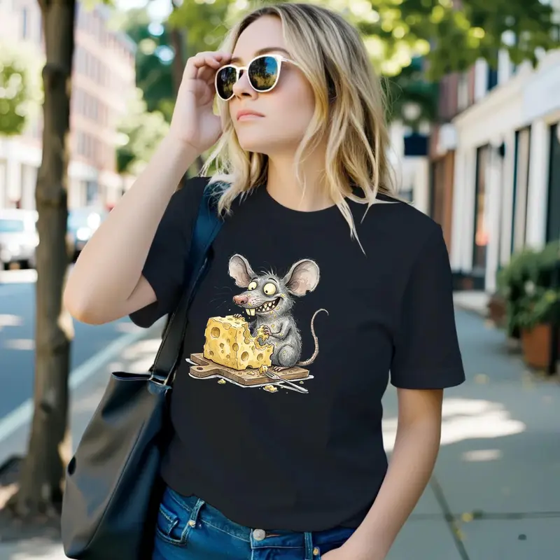 Chaotic Snack Rat Shirt — view 10
