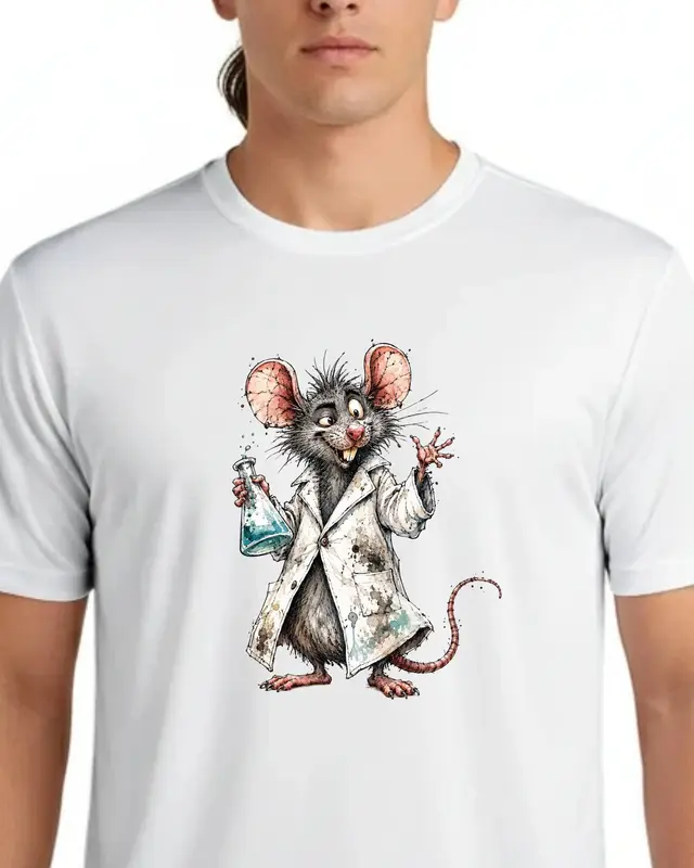 Chemist Rat Shirt — view 2