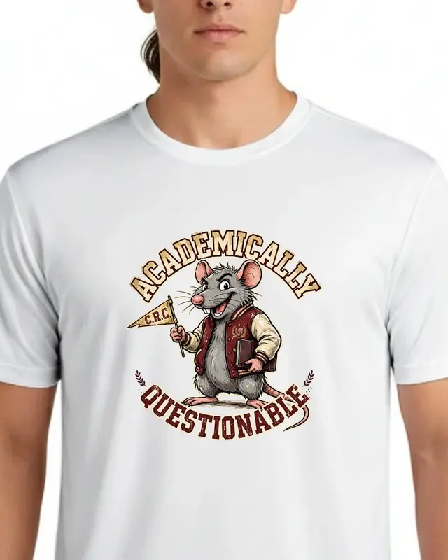 College Student Humor Shirt — view 3