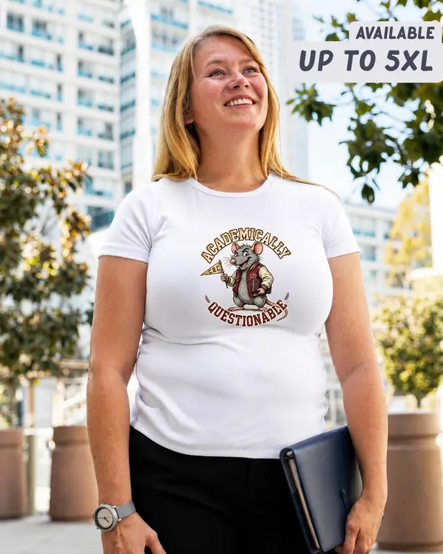College Student Humor Shirt — view 7