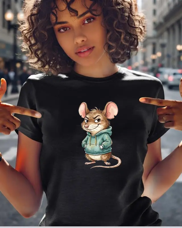 Confident Rat Shirt — view 4