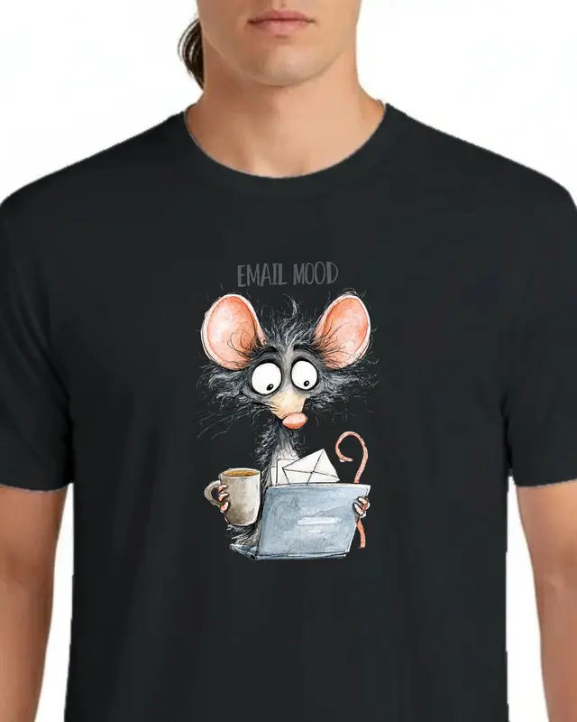 Corporate Burnout Rat Shirt — view 2