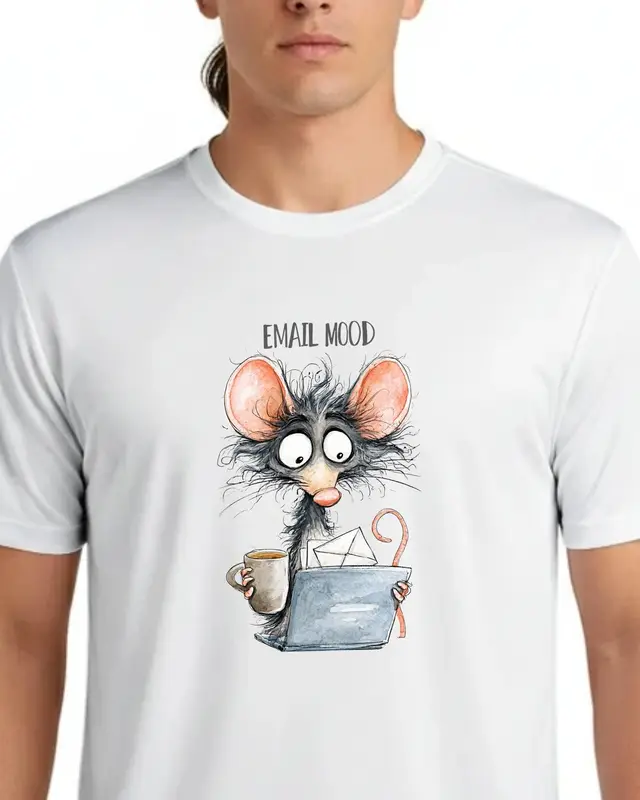 Corporate Burnout Rat Shirt — view 3