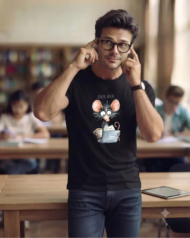 Corporate Burnout Rat Shirt — view 10
