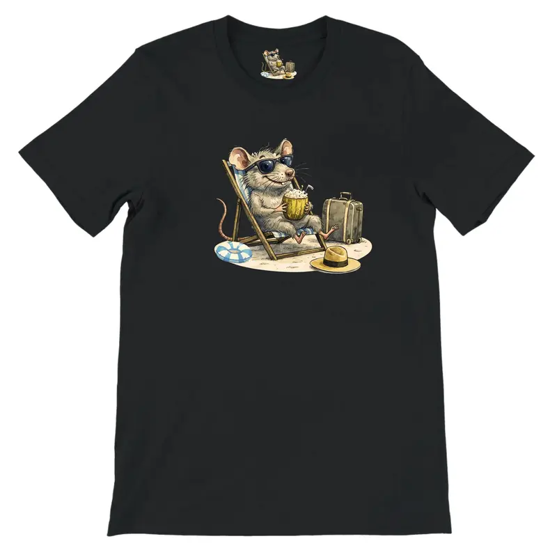 Dark Humor Animal Tshirt — view 4