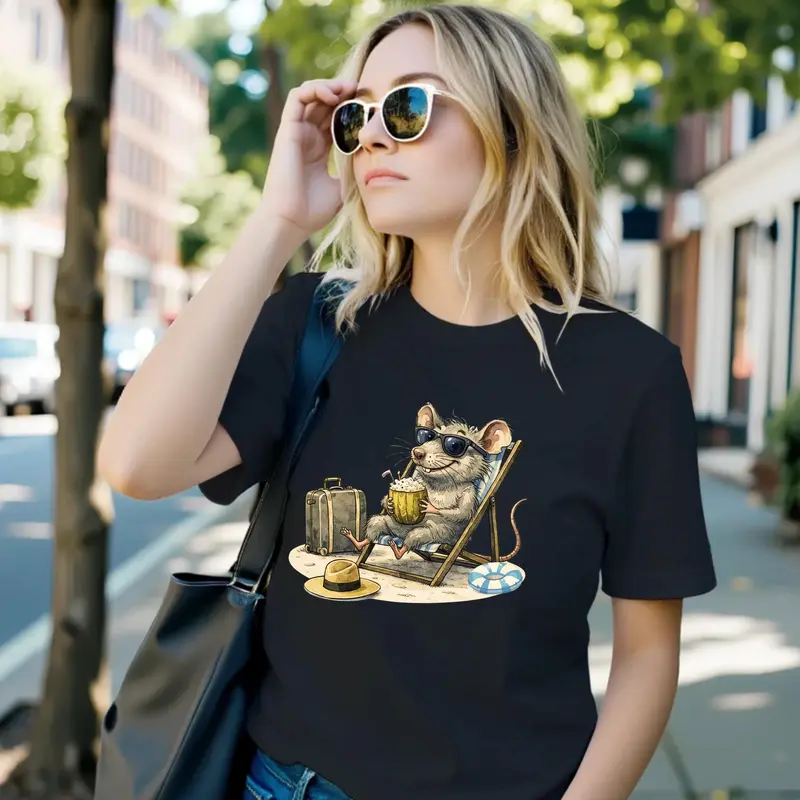 Dark Humor Animal Tshirt — view 7