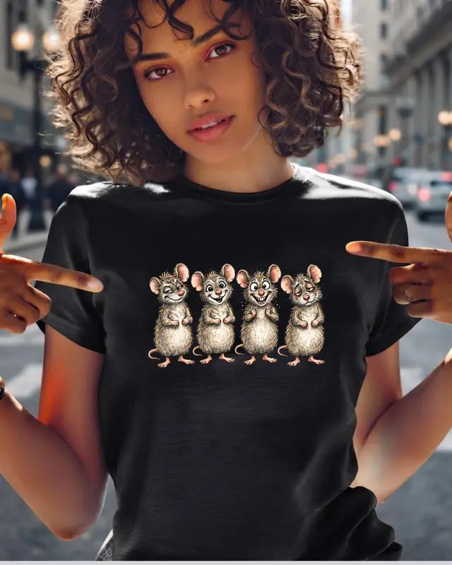 Four Moods Rat Shirt — view 4