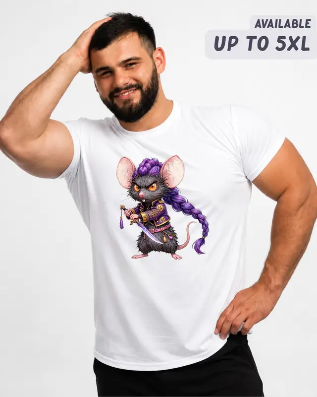 Funny ADHD Rat Shirt — view 3