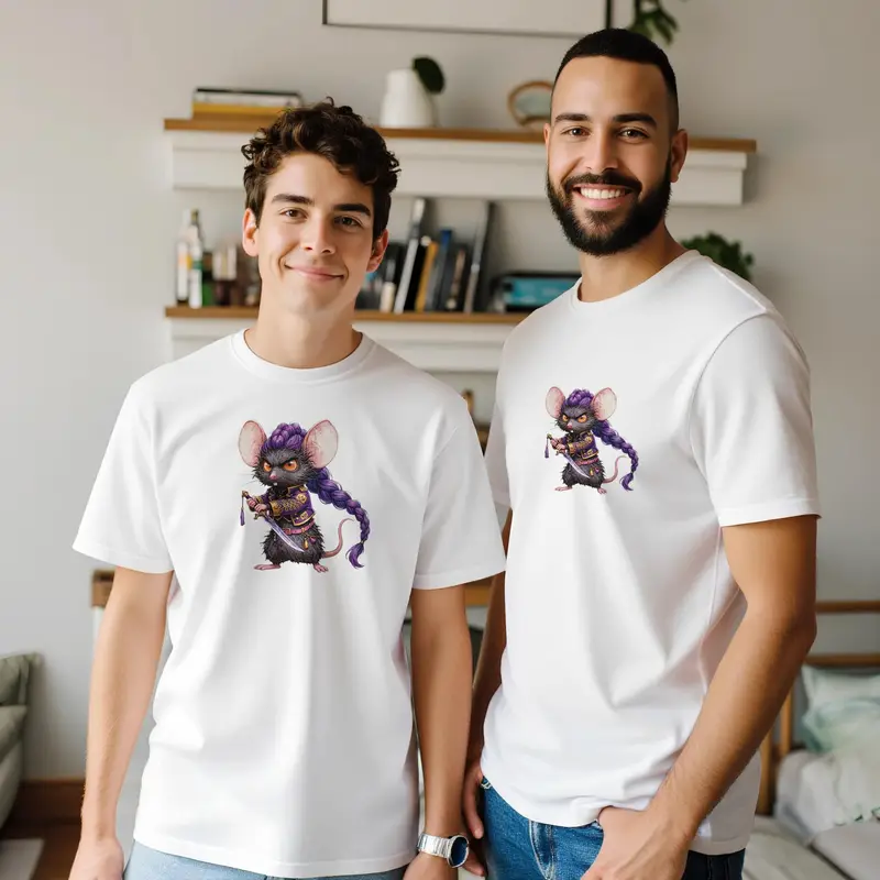 Funny ADHD Rat Shirt — view 9