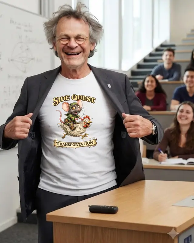 Funny ADHD Rat Shirt — view 8