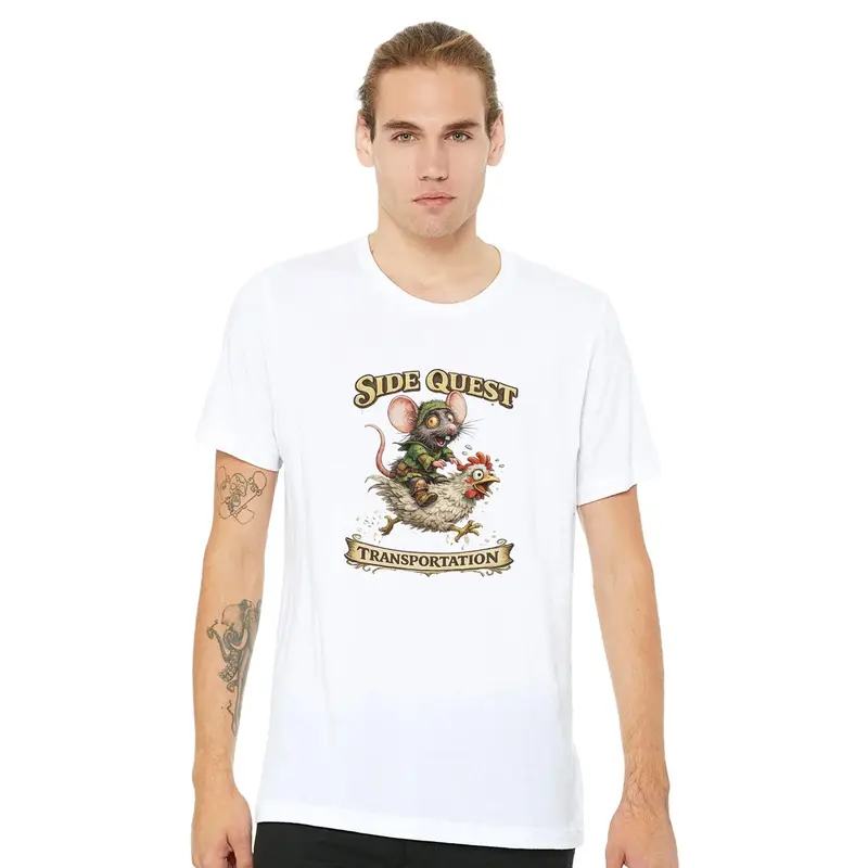 Funny ADHD Rat Shirt — view 9