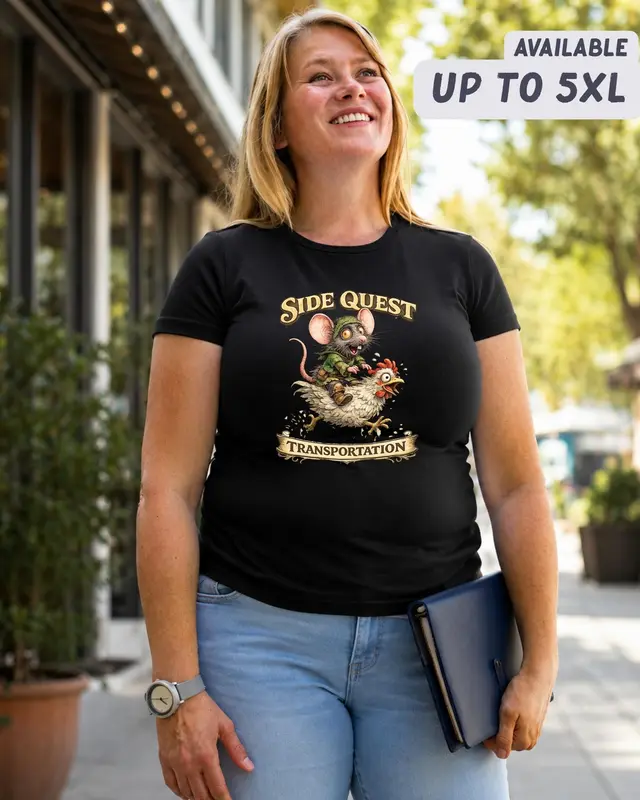 Funny ADHD Rat Shirt — view 10