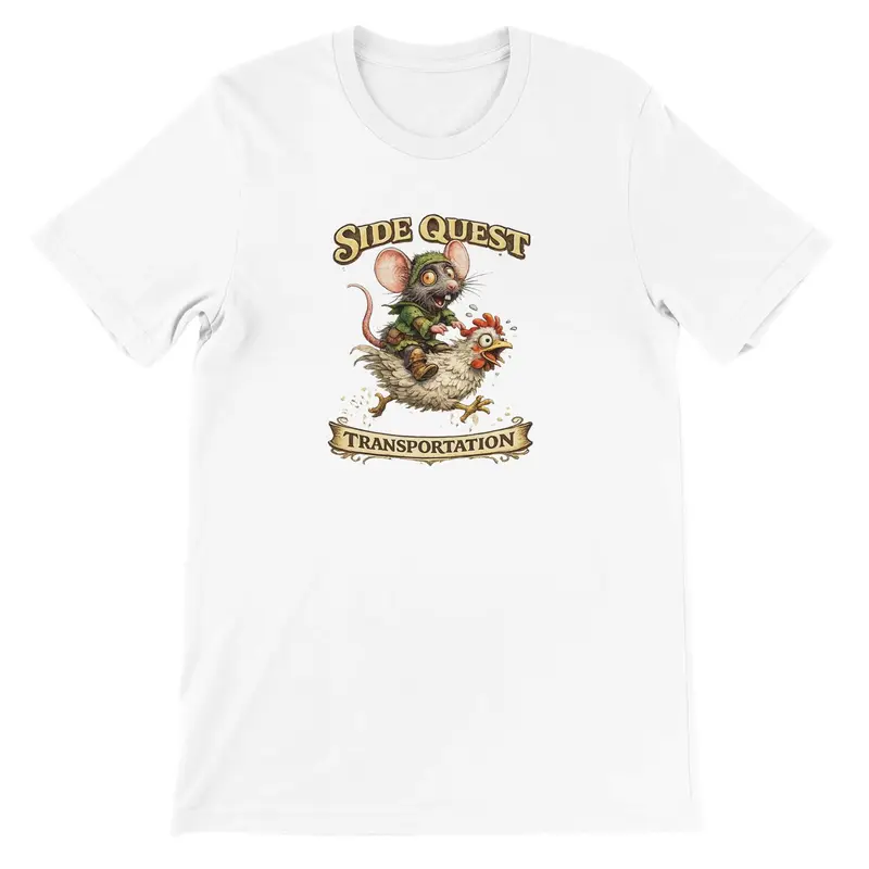 Funny ADHD Rat Shirt — view 11