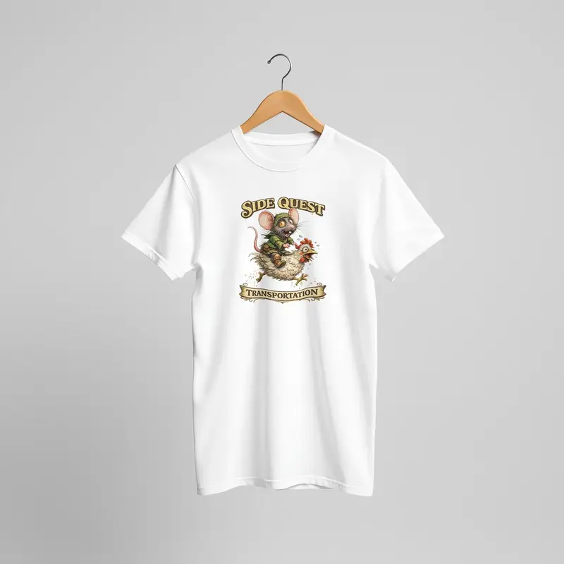 Funny ADHD Rat Shirt — view 12