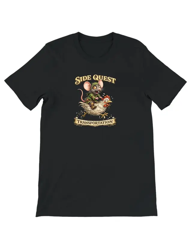 Funny ADHD Rat Shirt — view 13