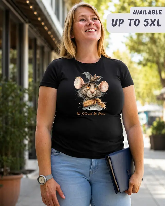 Funny Bat Shirt with Storybook Rat — view 7
