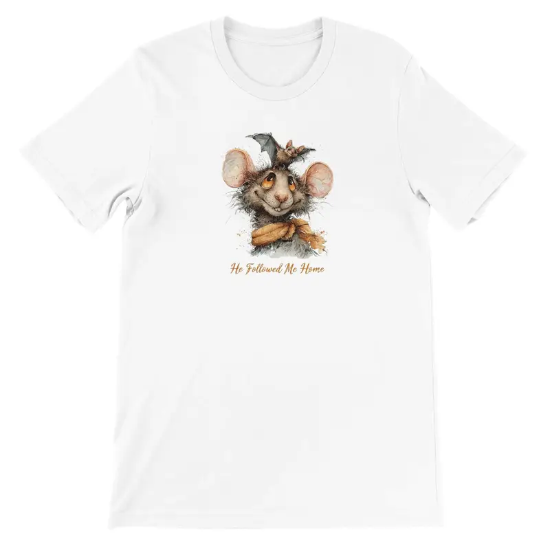 Funny Bat Shirt with Storybook Rat — view 11