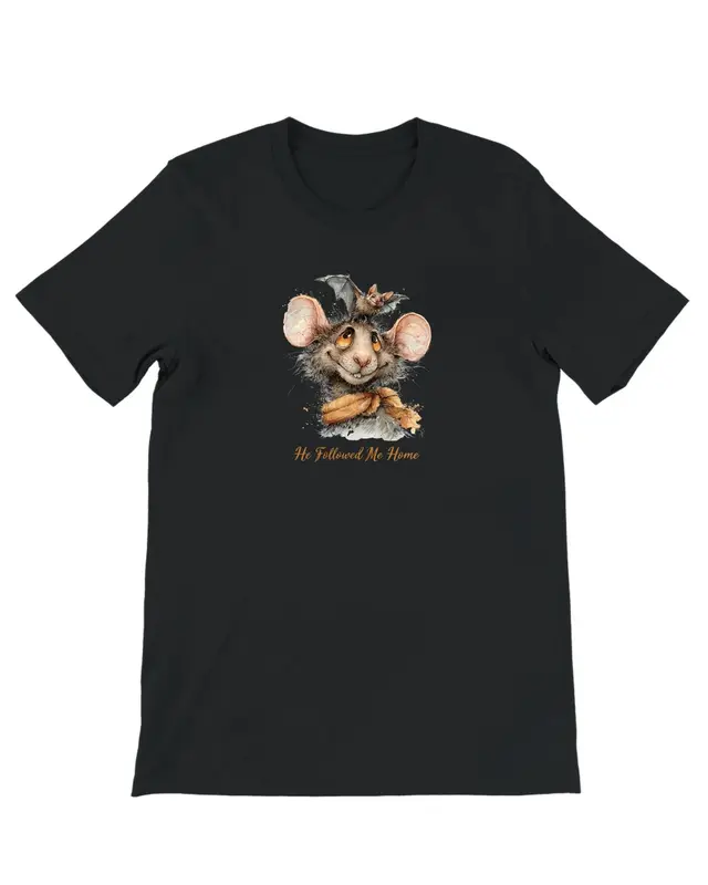 Funny Bat Shirt with Storybook Rat — view 13