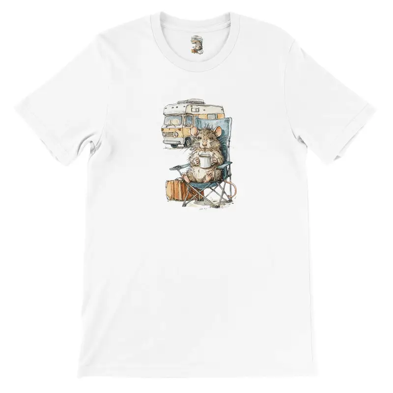 Funny Camping T-Shirt ā view 2