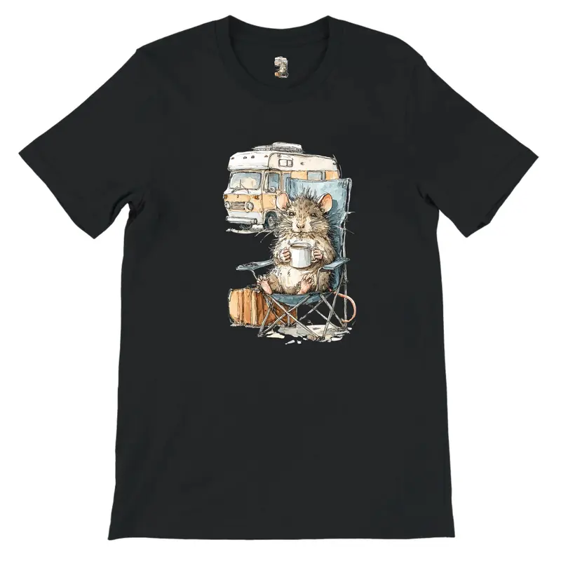 Funny Camping T-Shirt ā view 10