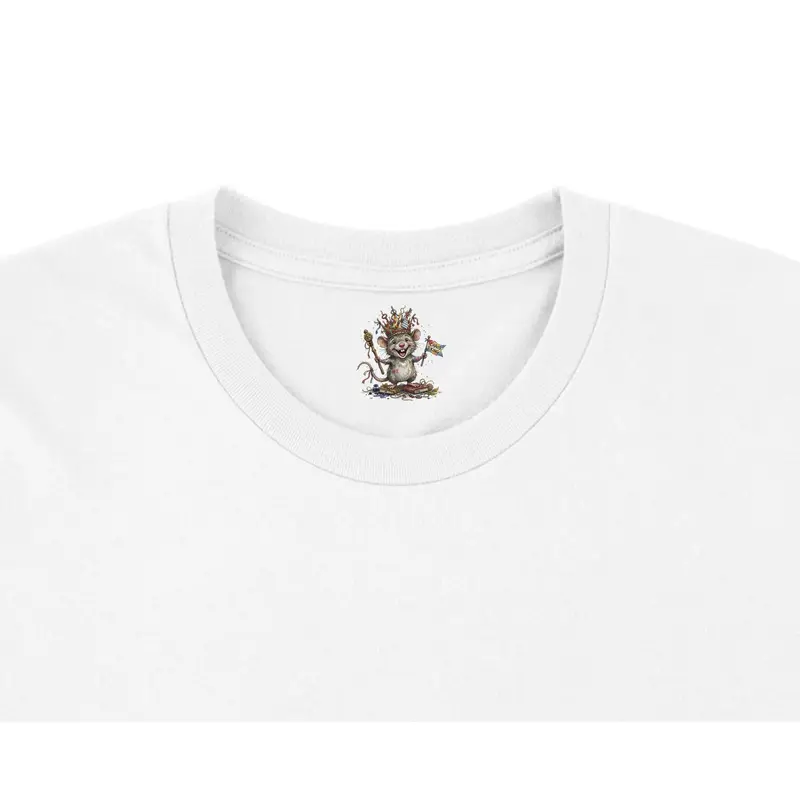 Funny DND RPG Bookworm Graphic Tee — view 5