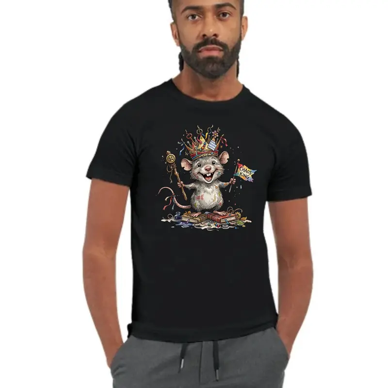 Funny DND RPG Bookworm Graphic Tee — view 7