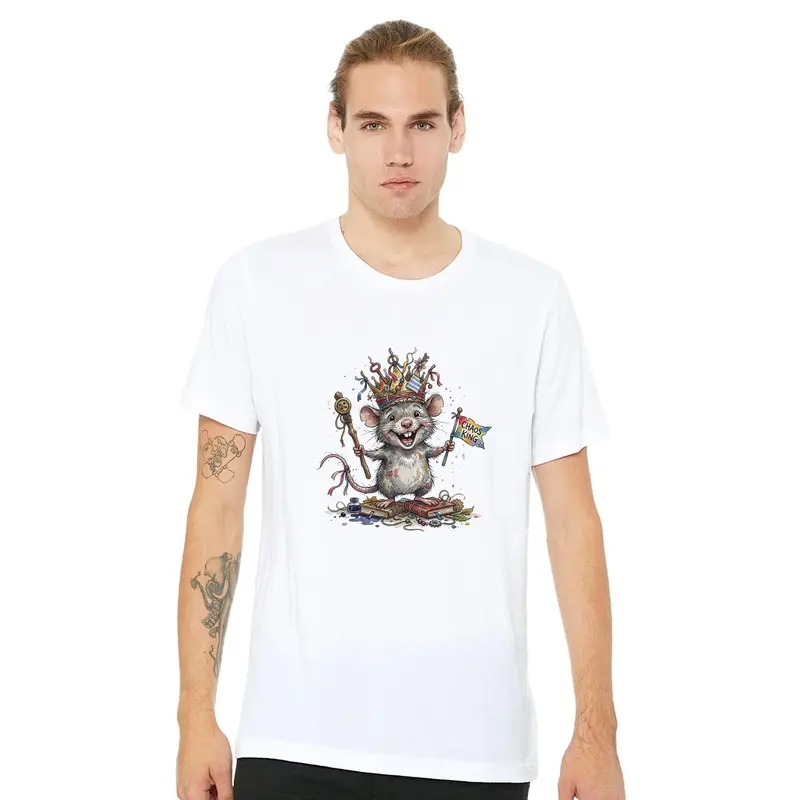 Funny DND RPG Bookworm Graphic Tee — view 9