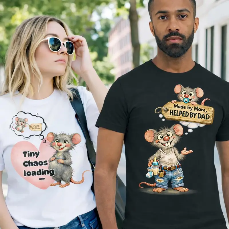 Funny First Fathers Day Shirt — view 5