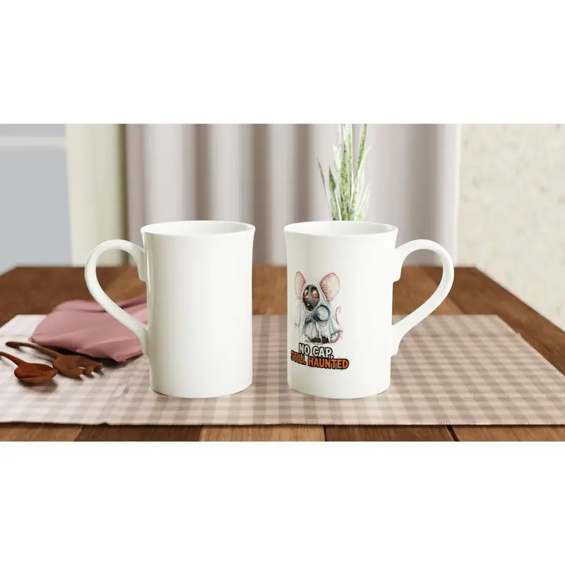 Funny Ghost Rat Mug — view 3