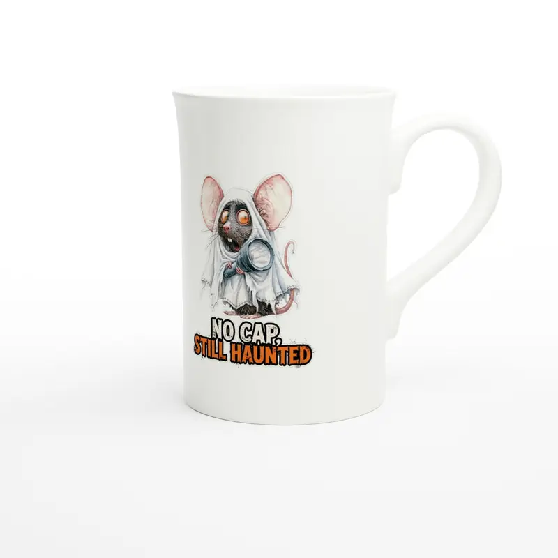 Funny Ghost Rat Mug — view 4