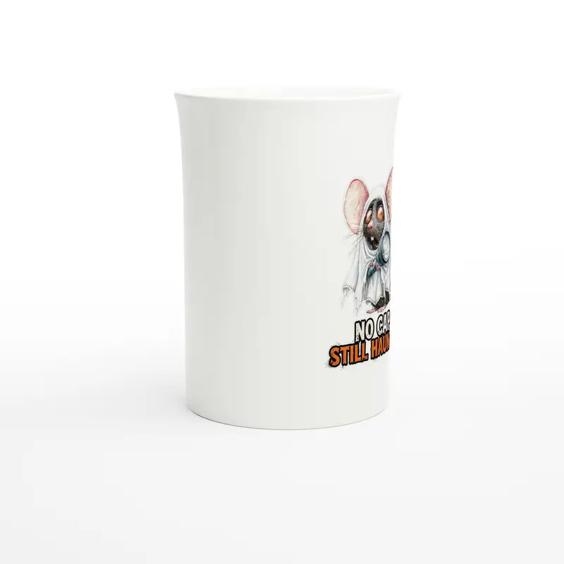 Funny Ghost Rat Mug — view 5