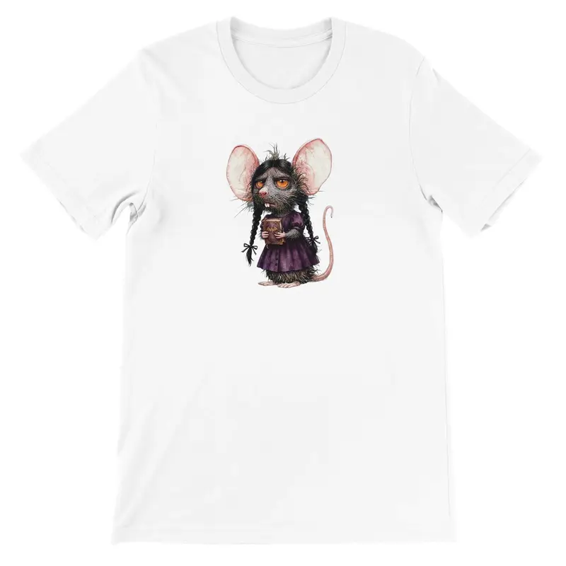Funny Goth Rat Shirt — view 11