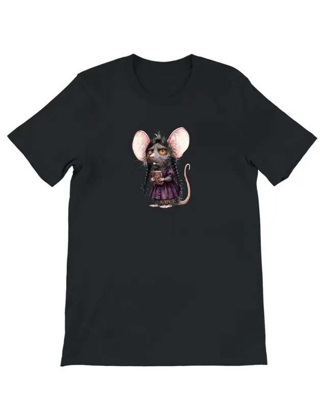 Funny Goth Rat Shirt — view 12