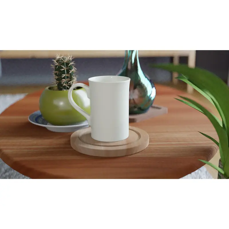 Funny Halloween Pizza Porcelain Mug — view 6