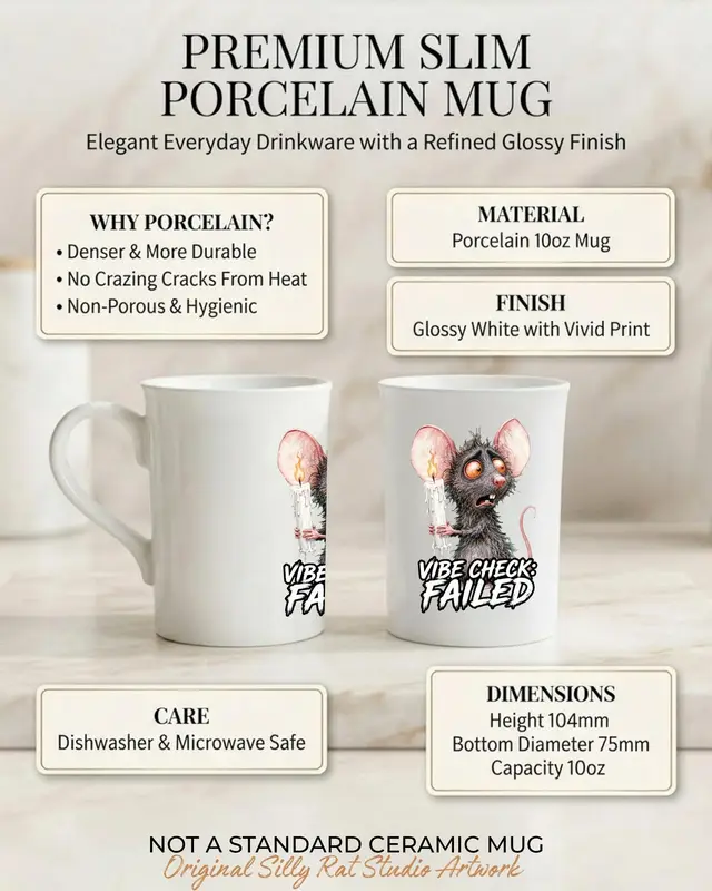 Funny Halloween Rat Mug — view 3