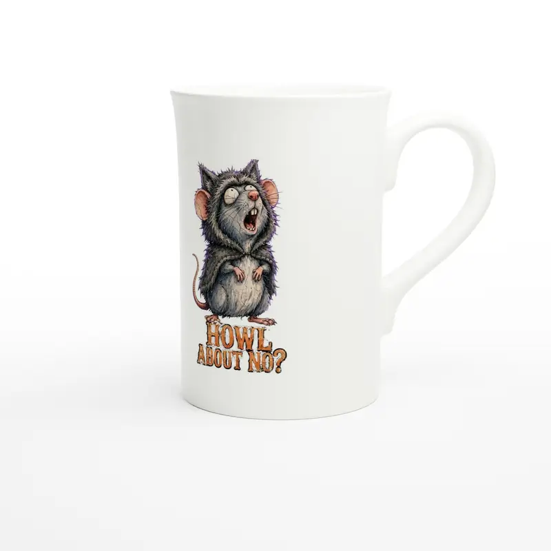 Funny Halloween Rat Mug — view 4