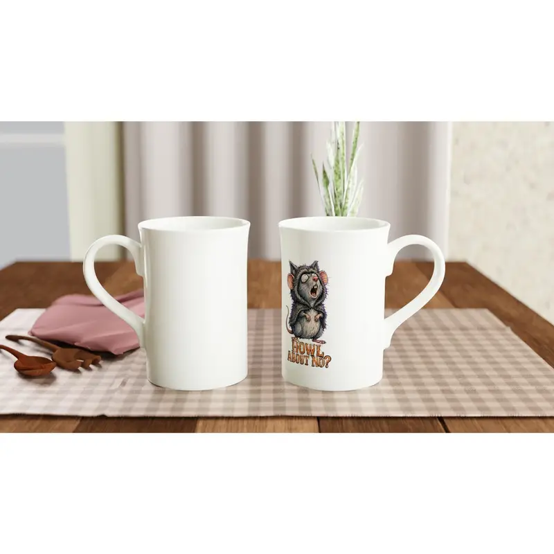 Funny Halloween Rat Mug — view 7