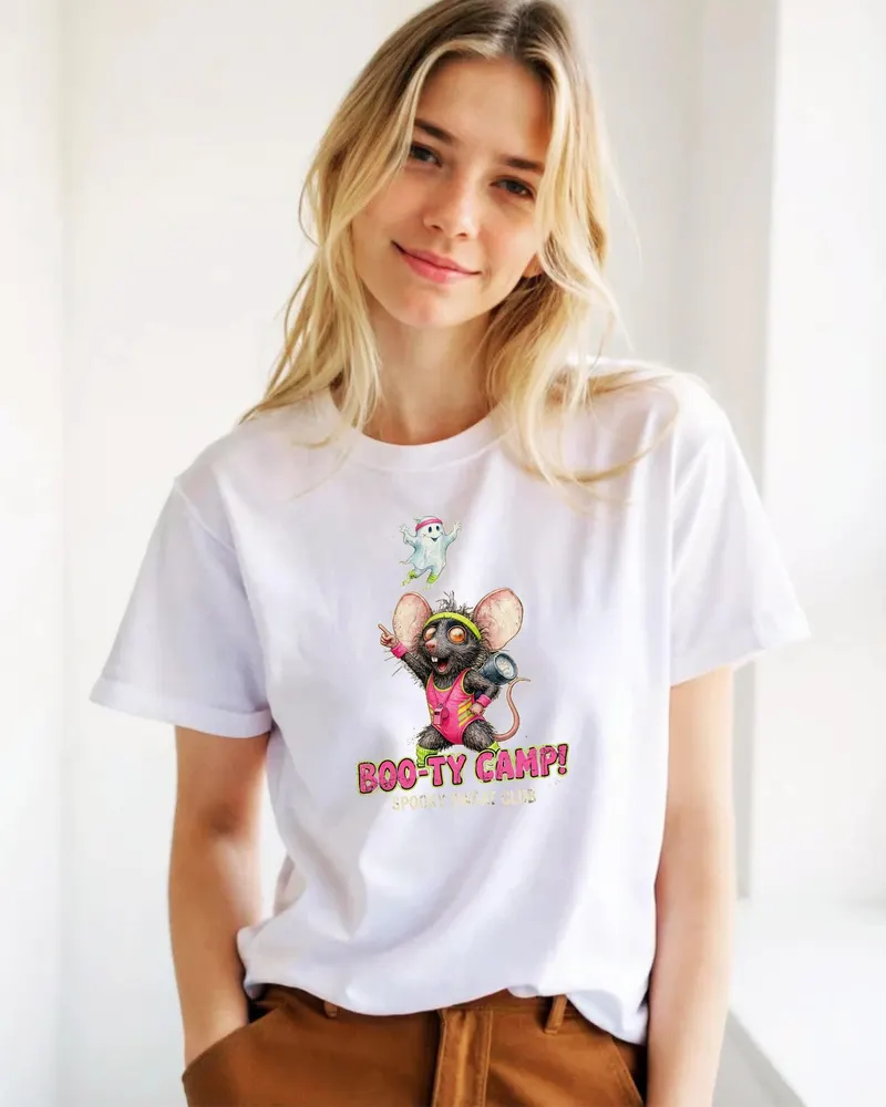 Funny Halloween Rat Shirt — hand-drawn rat design