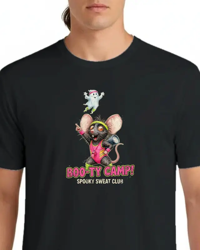 Funny Halloween Rat Shirt — view 4