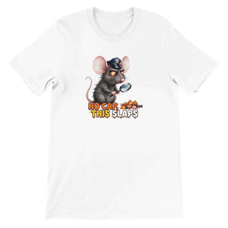 Funny Halloween Rat Shirt — view 13