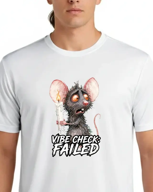 Funny Halloween Rat Shirt — view 3