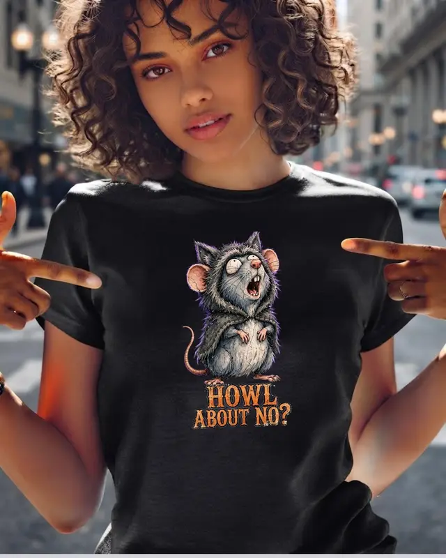 Funny Halloween Rat Shirt — view 2