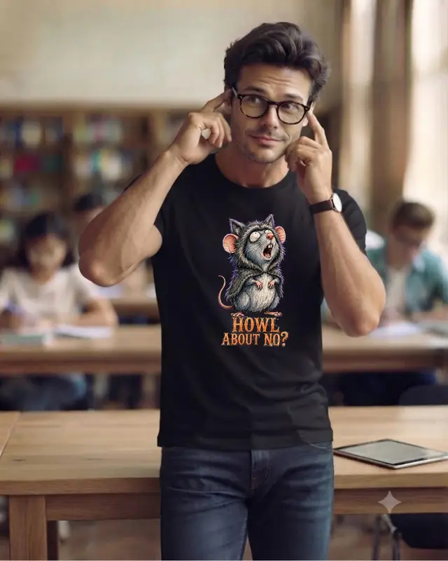 Funny Halloween Rat Shirt — view 7