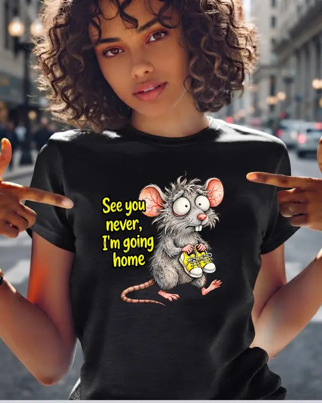 Funny Introvert Rat Shirt — view 2